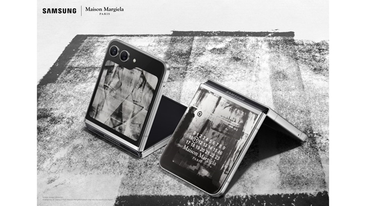 سامسونگ با Maison Margiela در نسخه ویژه Galaxy Z Flip5 - اتاق خبر جهانی سامسونگ همکاری می کند